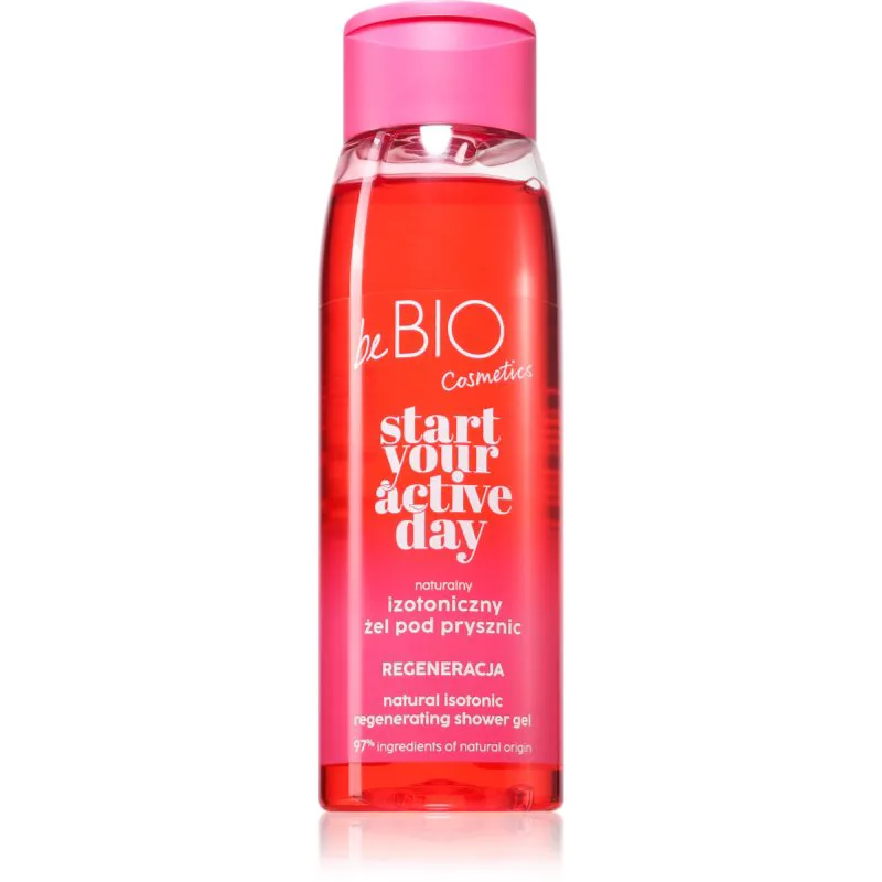 beBIO Start Your Active Day αναγεννητικό τζελ ντους για γυναίκες 400 ml