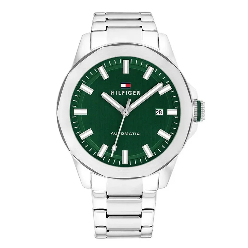 TOMMY HILFIGER Lars Automatic Silver Stainless Steel Bracelet 1710694
