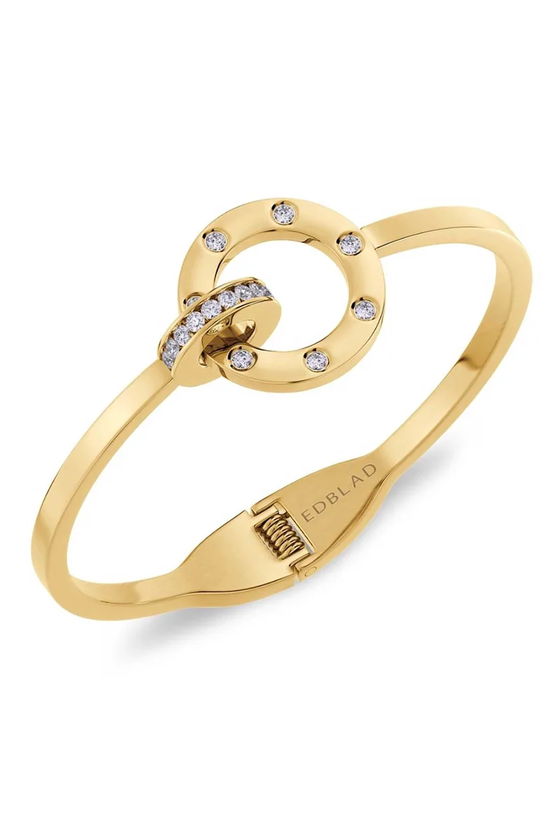 EDBLAD γυναικείο βραχιόλι "Ida Bangle Χρυσό L" - 111476-L