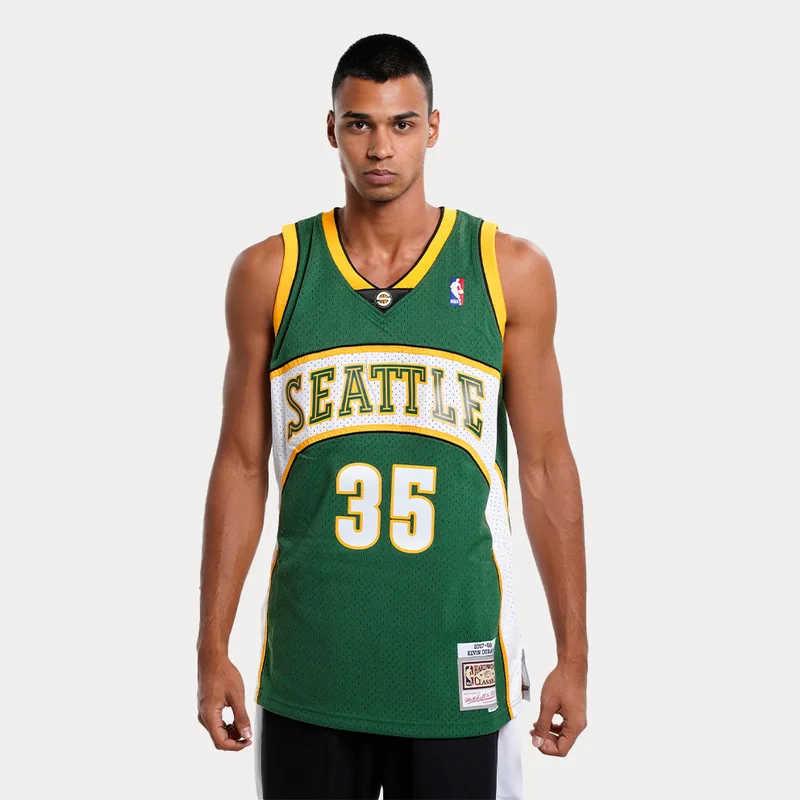 Mitchell & Ness NBA Seattle SuperSonics Kevin Durant Μπασκετική Φανέλα (9000123377_3633)
