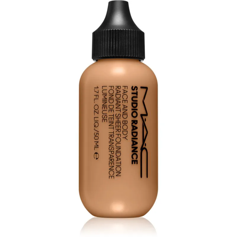 MAC Cosmetics Studio Radiance Face and Body Radiant Sheer Foundation Φωτεινό μακιγιάζ για πρόσωπο και σώμα απόχρωση C5 50 ml