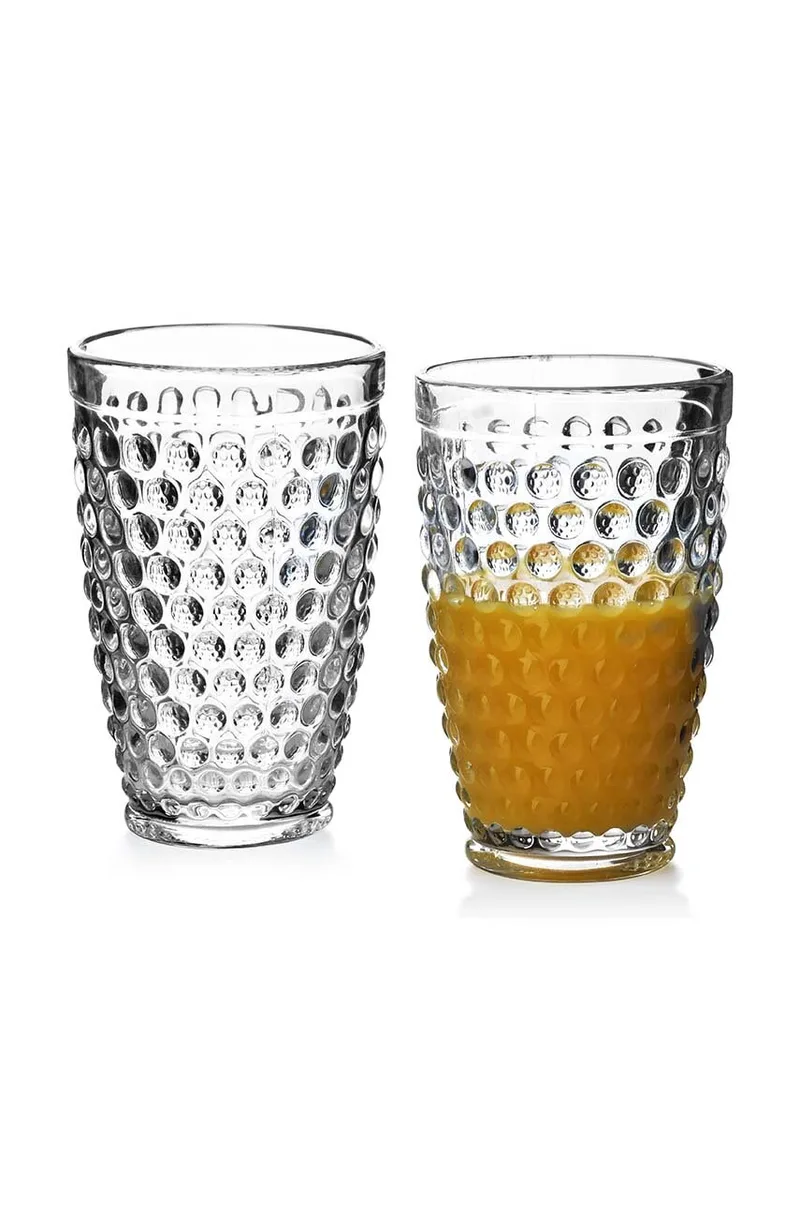 Σετ ποτηριών Affek Design Elise Dots 380 ml 6-pack