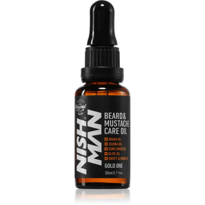 Nish Man Care Oil λάδι για τα γένια 30 ml