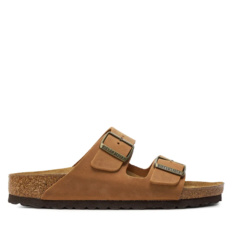 Παντόφλες Birkenstock Arizona Leoi 1028401 Καφέ