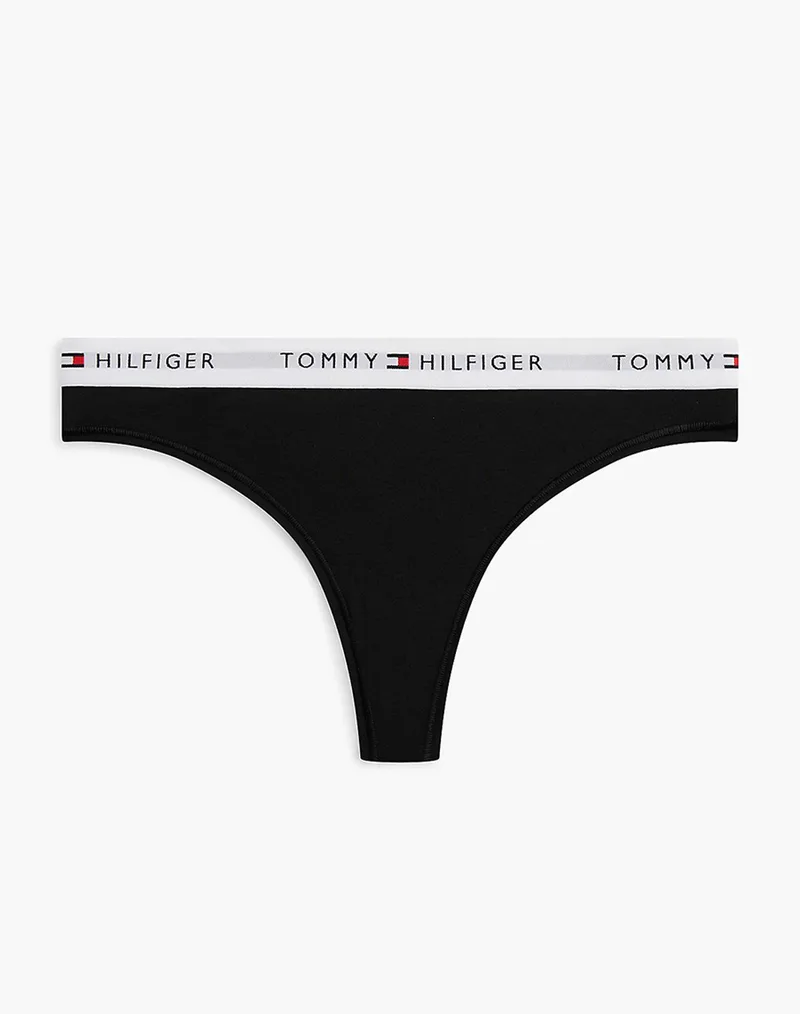 TOMMY HILFIGER THONG UW0UW03835-BEH Black