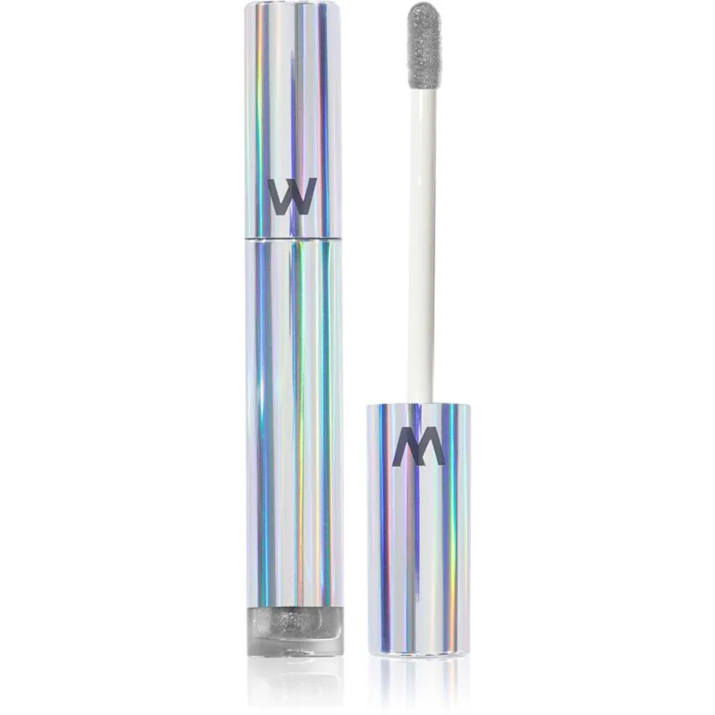 WONDERSKIN Wonder Blading Top Gloss λιπ γκλος με στρας απόχρωση Silver Glitter 4 ml