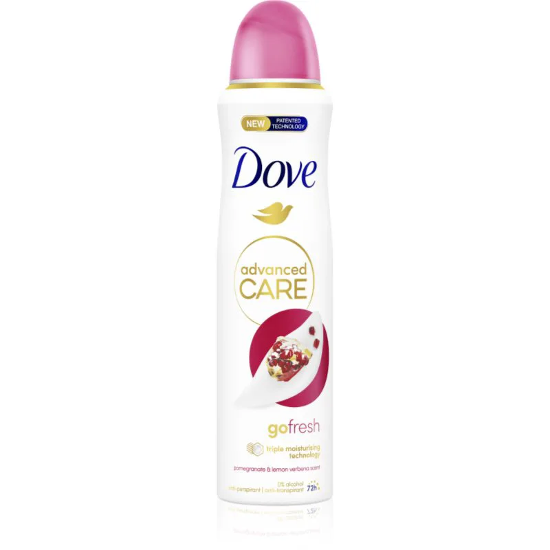 Dove Advanced Care Go Fresh Pomegranate αποσμητικό σπρέι Pomegranate & Lemon Verbena 200 ml