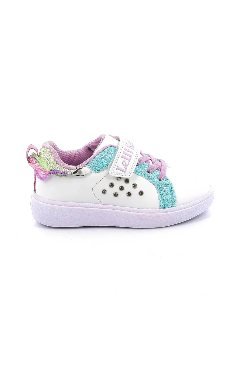 Lelli Kelly παιδικά sneakers με glitter και τρουκς "Gioiello" - LKAA3910 Βεραμάν