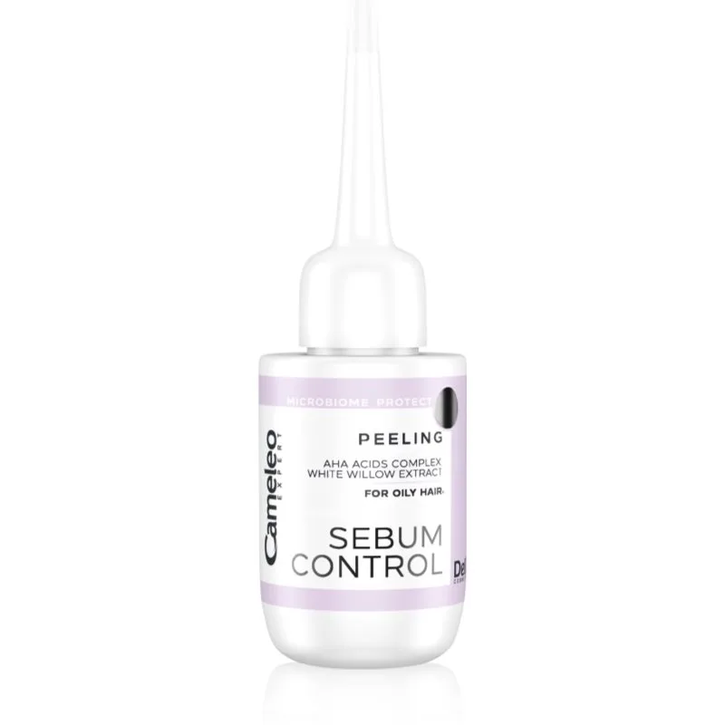Delia Cosmetics Cameleo Expert Sebum Control Scrub απολέπιση τριχωτού της κεφαλής για λιπαρά μαλλιά 30 ml
