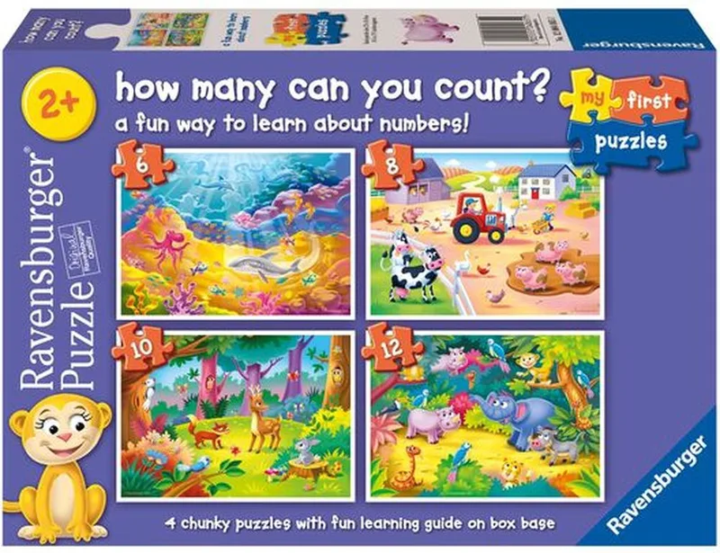 ΠΟΣΑ ΜΕΤΡΑΣ RAVENSBURGER 6/8/10/12) 36 ΚΟΜΜΑΤΙΑ