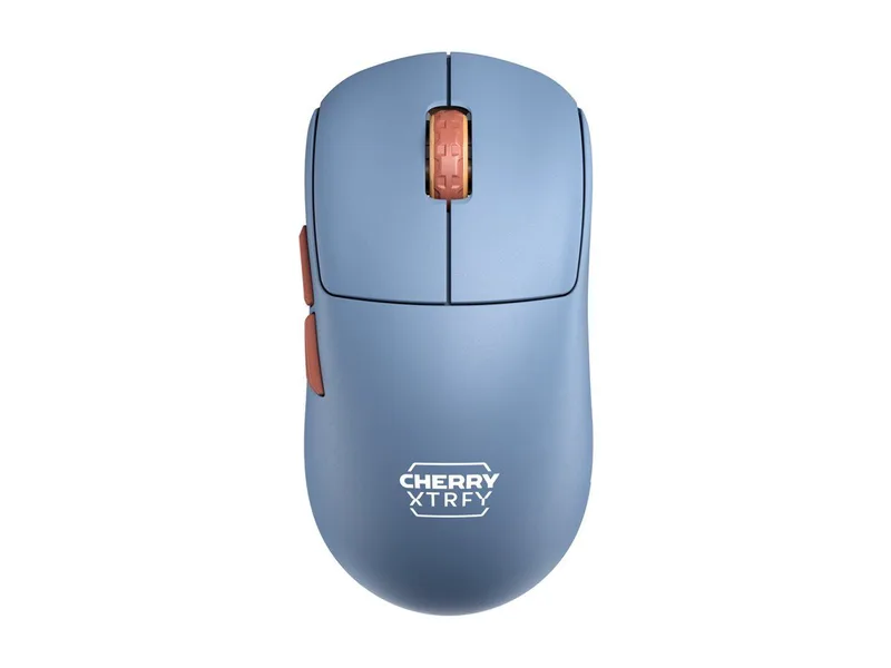 CHERRY XTRFY M68 Wireless, Blue Wireless Maus