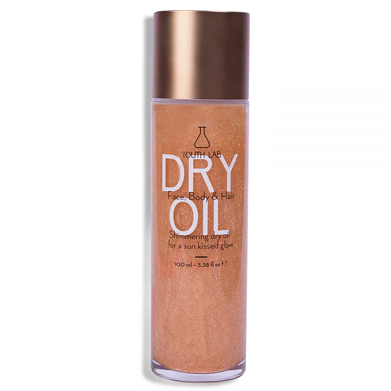 Youth Lab Shimmering for Face Body & Hair Dry Oil Ιριδίζον Ξηρό Λάδι για Πρόσωπο, Σώμα & Μαλλιά για Λάμψη & Ηλιοκαμένη Όψη 100ml