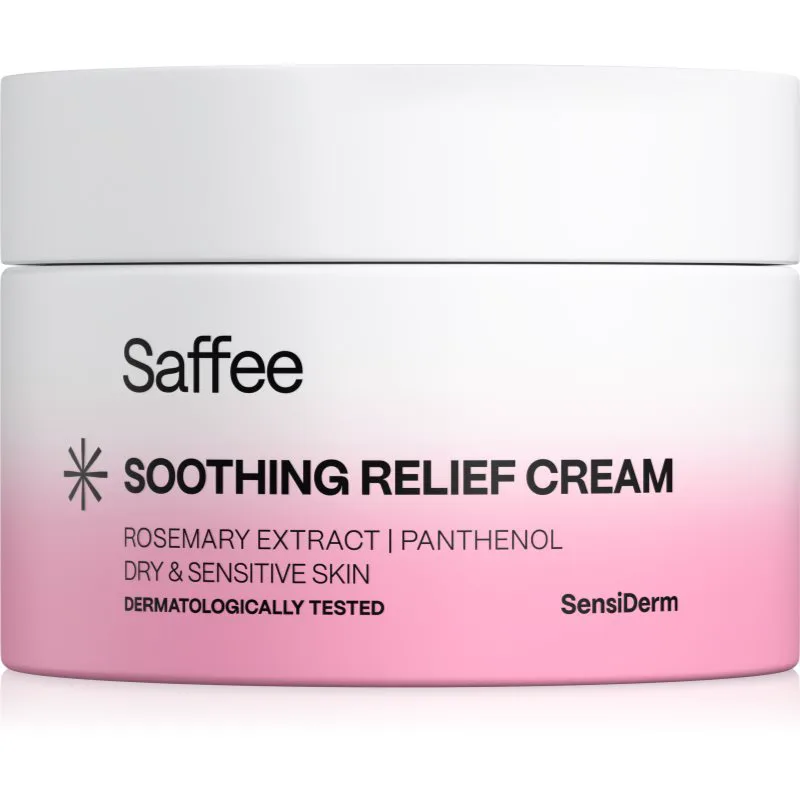 Saffee SensiDerm Soothing Relief Cream καταπραϋντική κρέμα για ξηρή και ευαίσθητη επιδερμίδα 50 ml