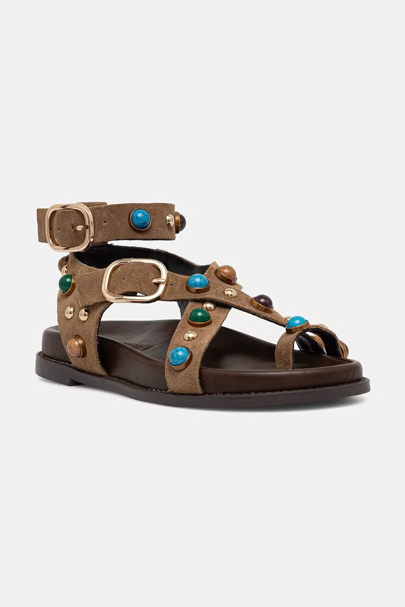 Steve Madden Γυναικεία σανδάλια σουέτ Linear