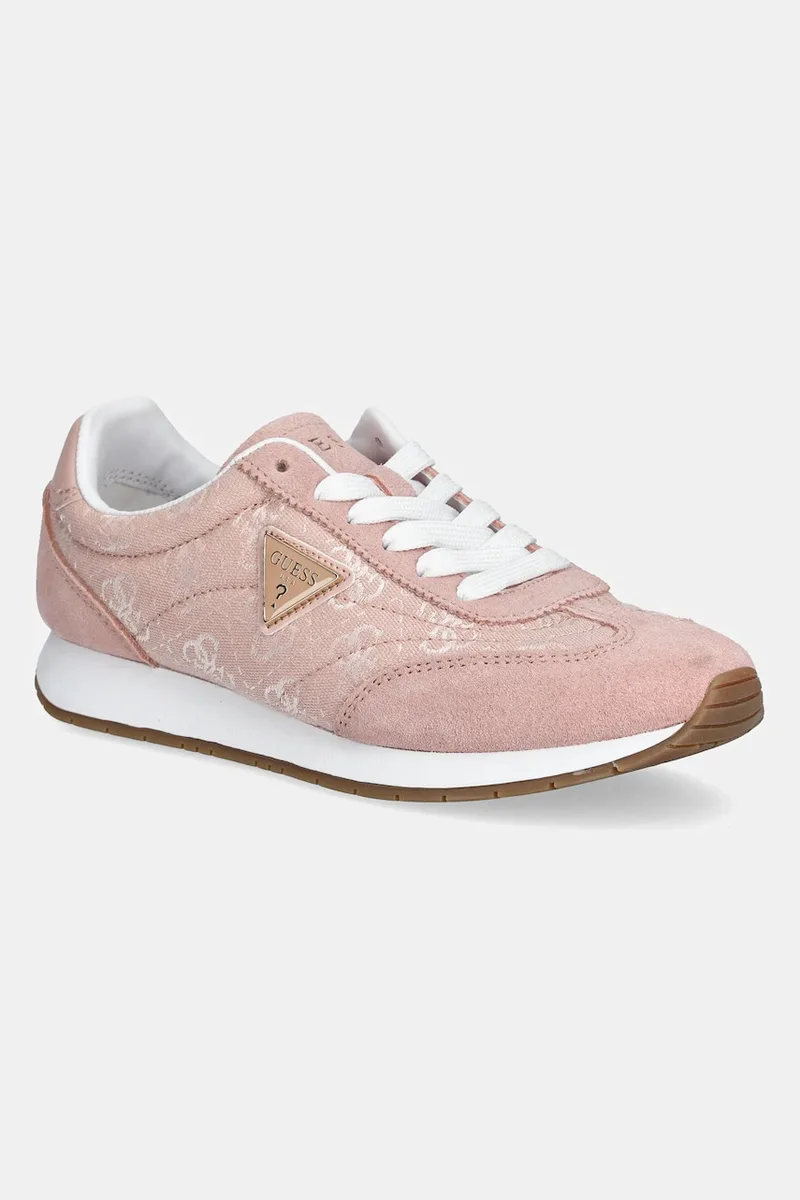 Σουέτ sneakers Guess JOGGIN