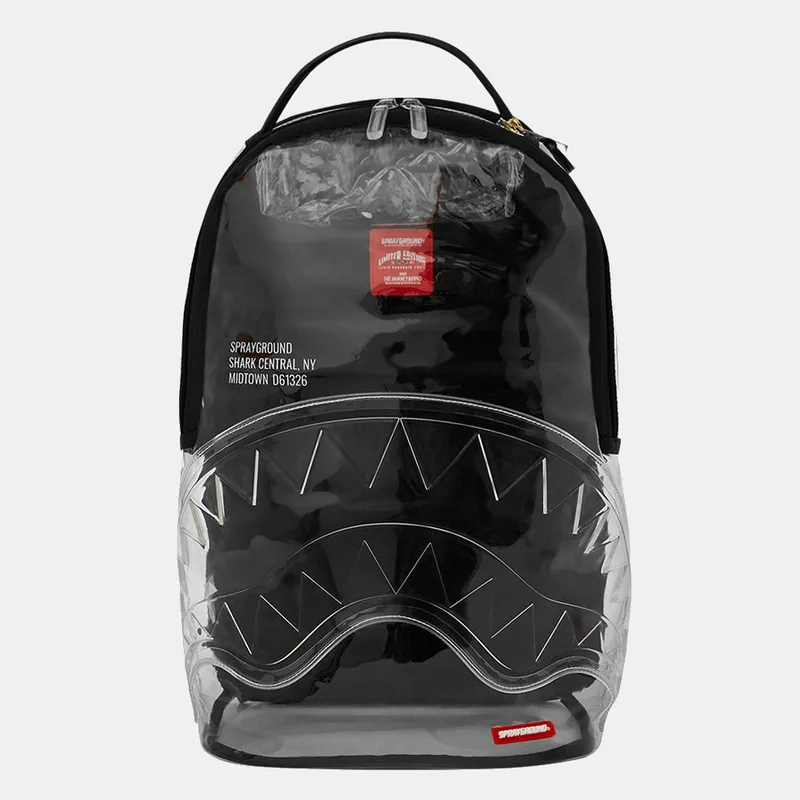 Sprayground Shark Central Clear Σακίδιο Πλάτης 20L (9000231677_9688)