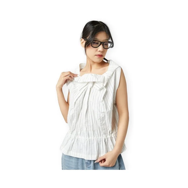 Μπλούζα Wendy Trendy Top 250626 - White/Black