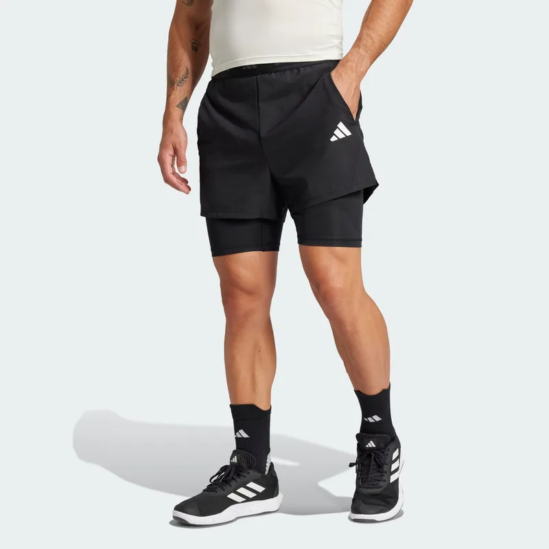 adidas Gym+ 2-in-1 Ανδρικό Σορτς (9000216987_44884)