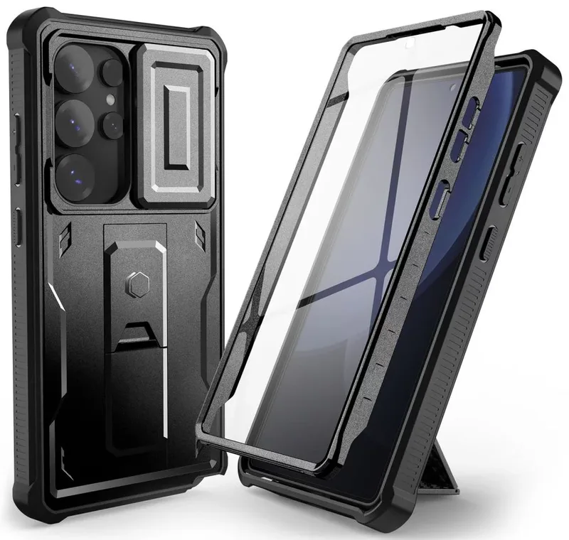 Θήκη Tech-Protect Kevlar Cam Plus Black Samsung Galaxy S25 Ultra