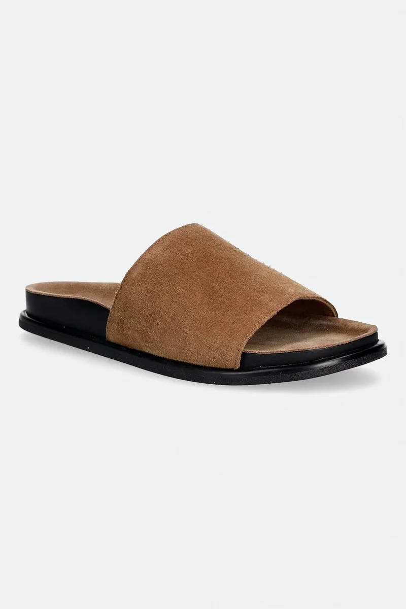 Vagabond Shoemakers σαγιονάρες επίπεδες τακουνιού γυναικείες σουέτ EFFIE