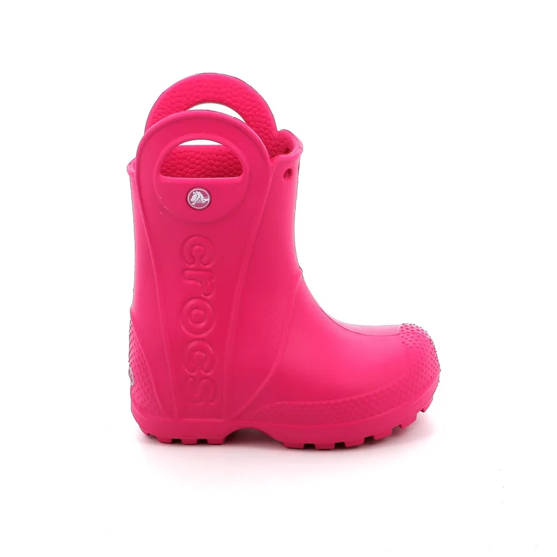 Παιδική Γαλότσα για Κορίτσι Crocs Handle It Rain Boot Kids Χρώματος Φούξια 12803-6X0