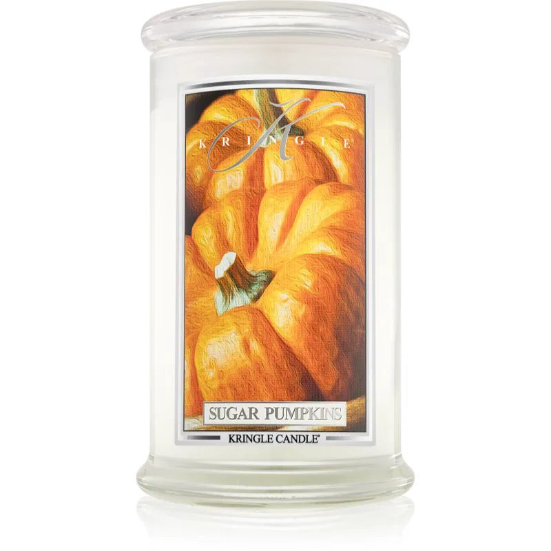 Kringle Candle Sugar Pumpkins αρωματικό κερί 624 γρ