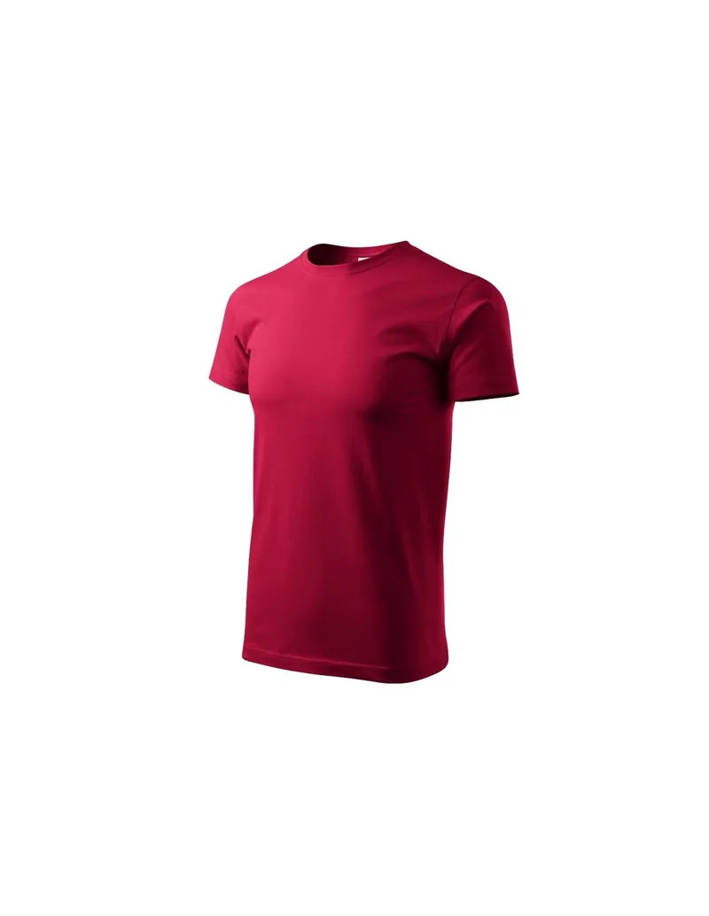 Malfini Ανδρικό Διαφημιστικό T-shirt Κοντομάνικο σε Κόκκινο Χρώμα MLI-13723