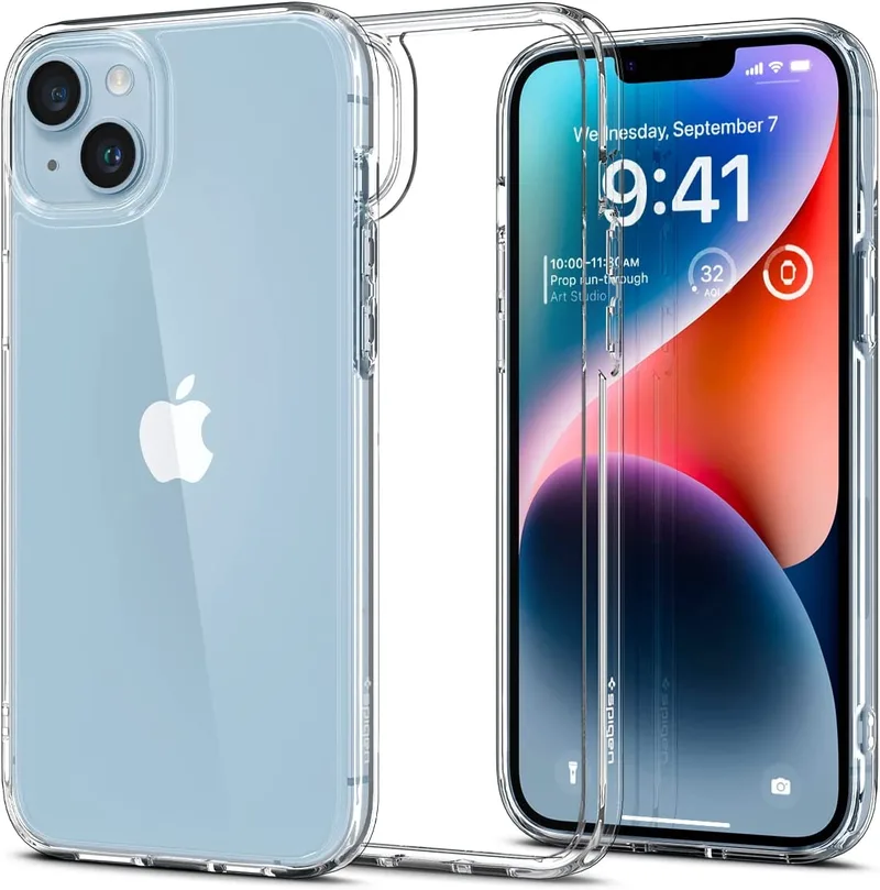 Spigen Ultra Hybrid Θήκη Apple iPhone 14 - Crystal Clear (ACS05040)