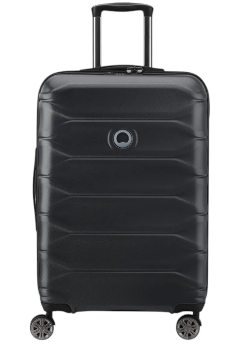 Βαλίτσα Καμπίνας Delsey Τροχήλατη Expandable Meteor 68×44×26.5/29.5cm 386981000Ε9-BLACK