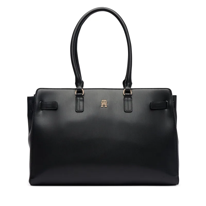 Τσάντα Tommy Hilfiger AW0AW19069 Μαύρο