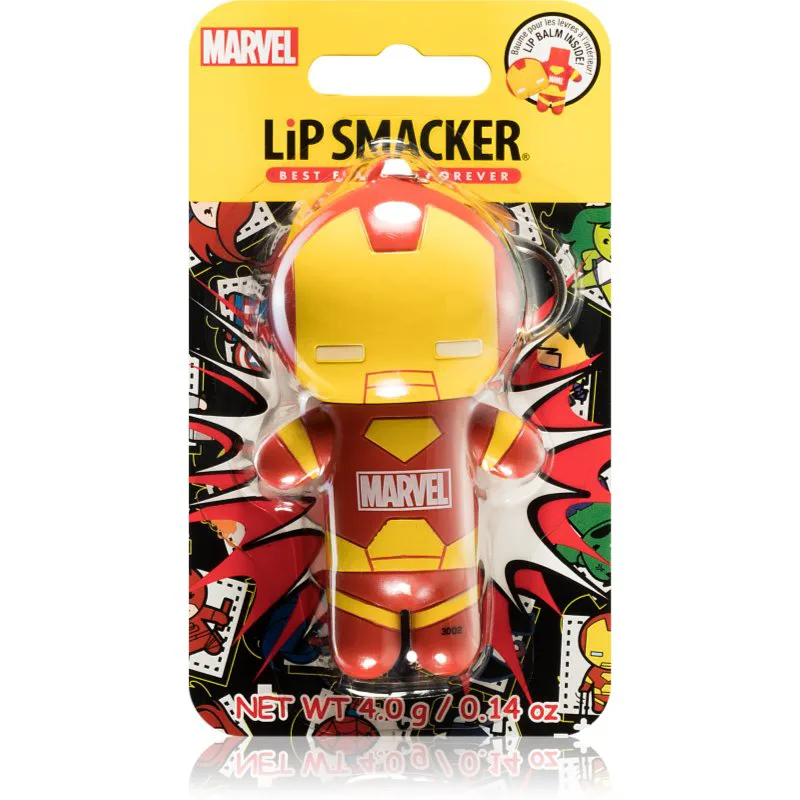 Lip Smacker Marvel Iron Man Βάλσαμο για χείλη γεύση Billionaire Punch 4 γρ
