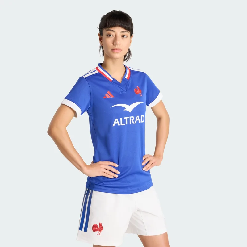 adidas France Rugby Home Γυναικείο T-Shirt (9000264238_65894)