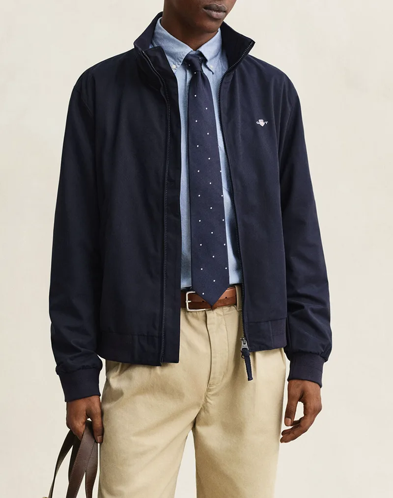 GANT ΜΠΟΥΦΑΝ LIGHTWEIGHT HAMPSHIRE JACKET LIGHTWEIGHT HAMPSHIRE JACKET 3G7006600-433 DarkBlue
