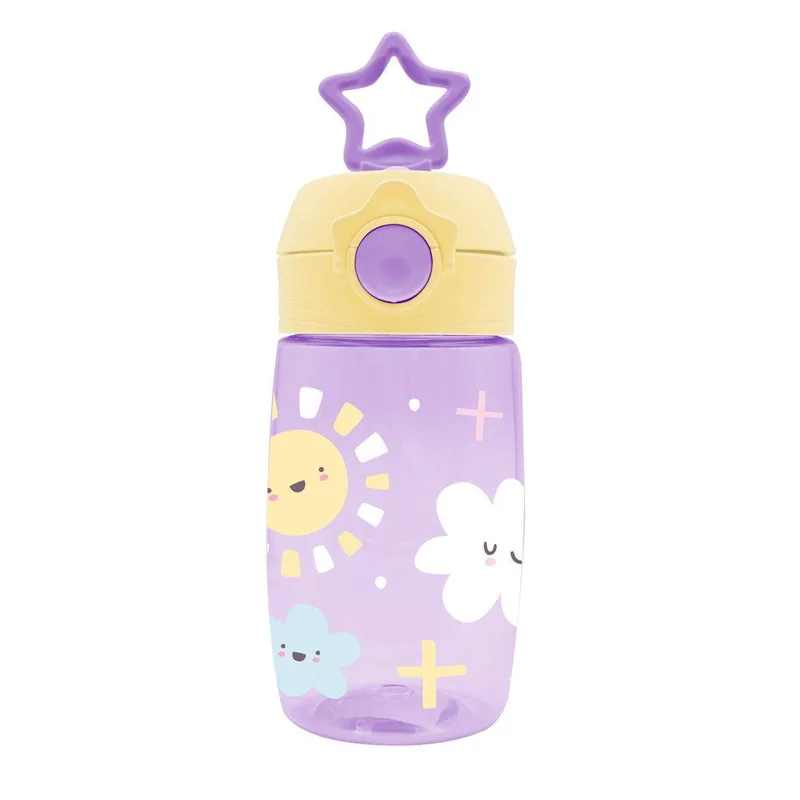Παγούρι Νηπίου PCTG 400ml με Καλαμάκι και Αστέρι - Lovely Day