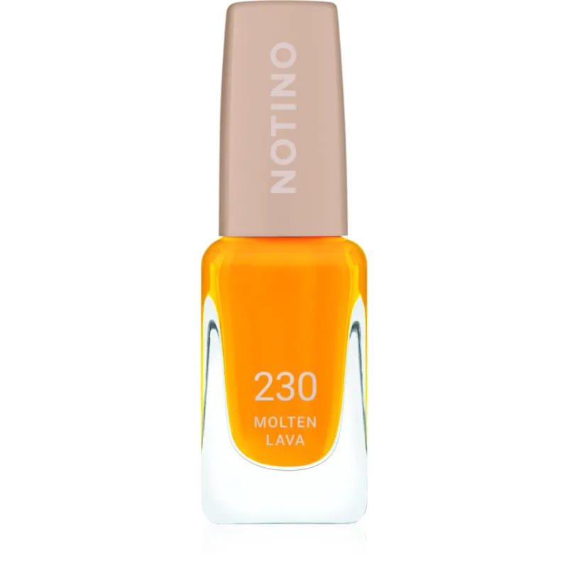 Notino Gel Effect Nail Polish βερνίκι νυχιών για τζελ αποτέλεσμα 230 Molten Lava 10 ml