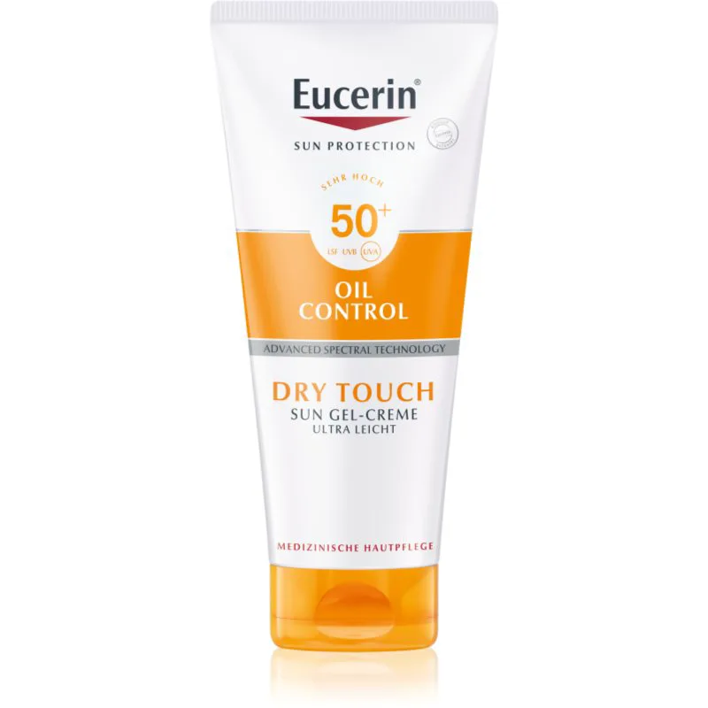 Eucerin Sun Oil Control Αντηλιακή Κρέμα σε μορφή τζελ SPF 50+ 200 ml