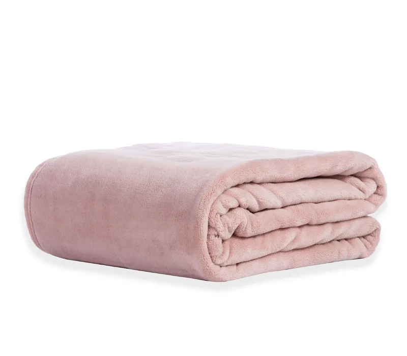 Κουβέρτα Fleece Υπέρδιπλη Nef-Nef Cosy Ροζ 220x240