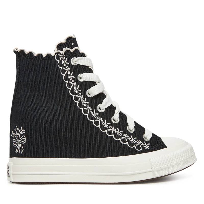 Sneakers Converse Chuck Taylor All Star Wedge A13546C Μαύρο