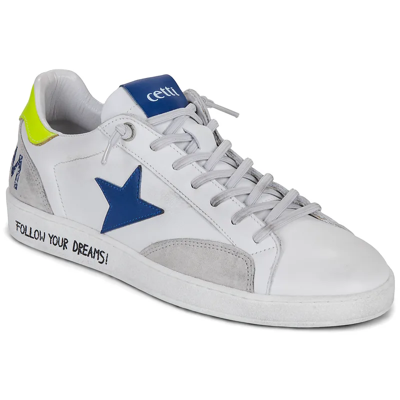 Xαμηλά Sneakers Cetti C-1342-V26-USED-NATURE-BLANCO-FLUOR