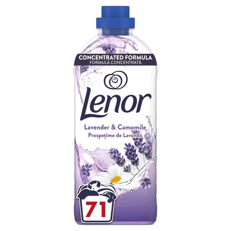 Lenor Μαλακτικό Ρούχων Caresse Lavender & Chamomile 71μεζ