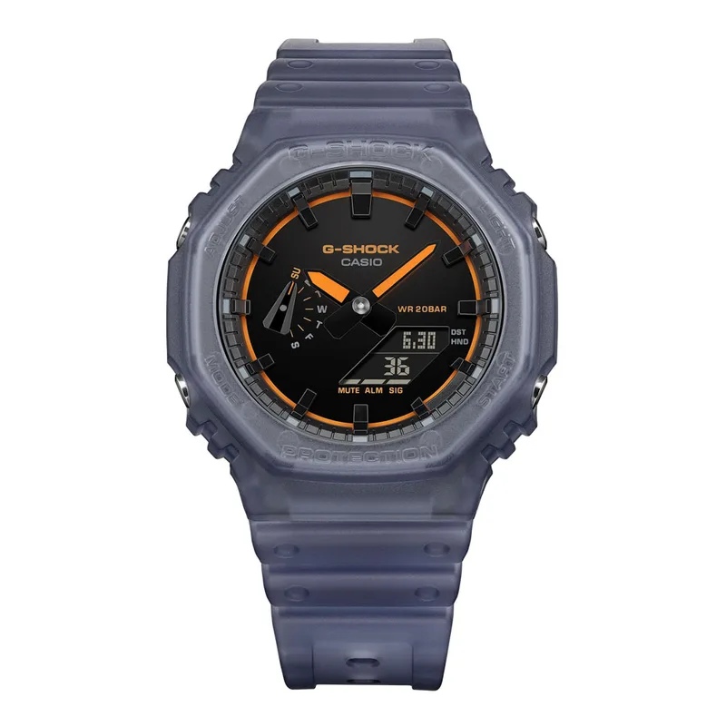 CASIO G-Shock Carbon Core Grey Transparent Rubber GA-2100K-2AER