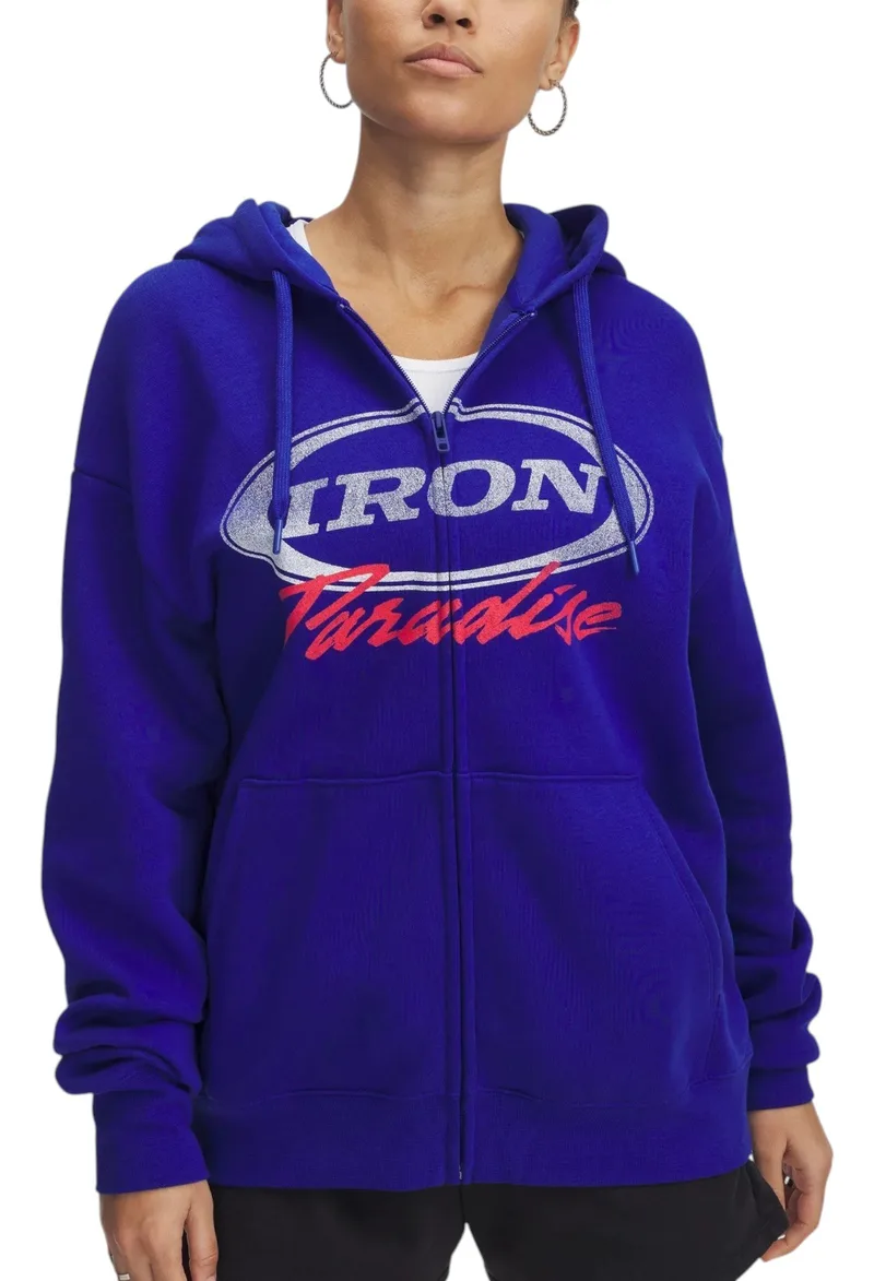 Μπλούζα Μακρυμάνικη Under Armour Project Rock Iron Paradise 1389701-400 Γυναικείο
