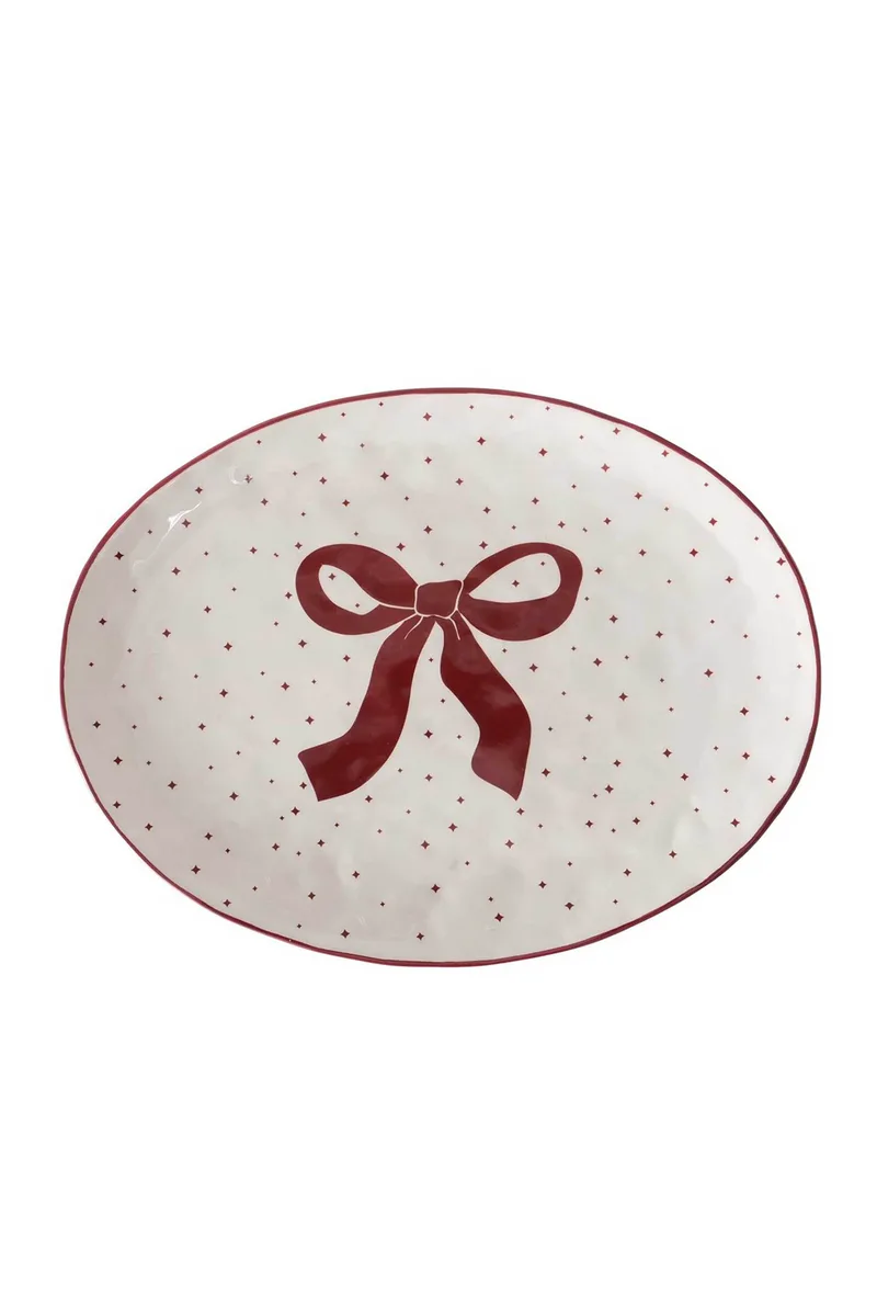 DOMUS HOMUS πιατέλα σερβιρίσματος "Boucle" 39 x 31,5 x 3 cm - 20-26-770