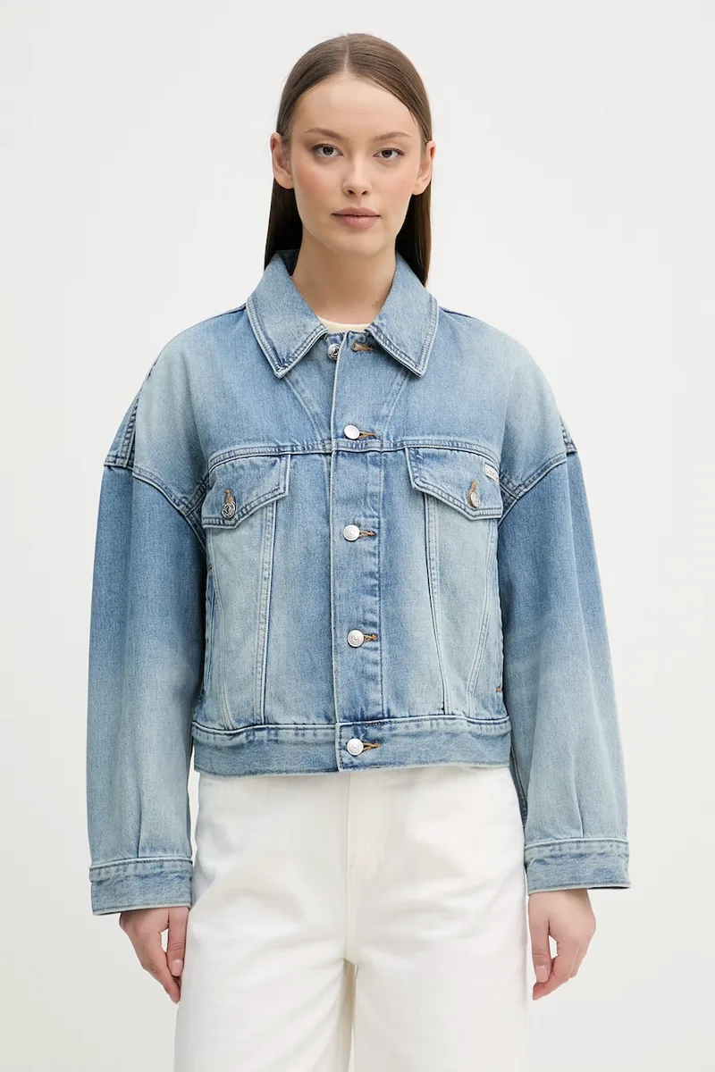 Calvin Klein Jeans τζιν μπουφάν γυναικείο