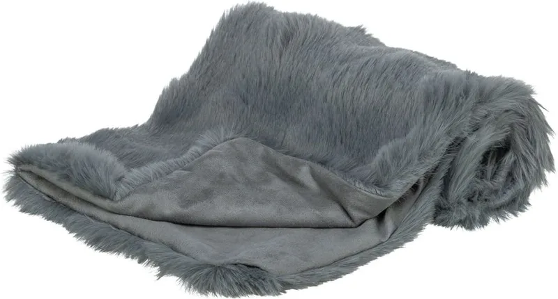 ΚΟΥΒΕΡΤΑ ΓΑΤΑΣ TRIXIE BLANKET ELLI ΓΚΡΙ ΣΚΟΥΡΟ (70X50CM)