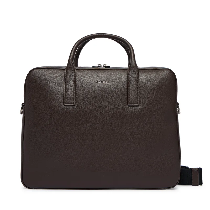 Τσάντα για laptop Calvin Klein Raised Commuter LV04D3157G Καφέ