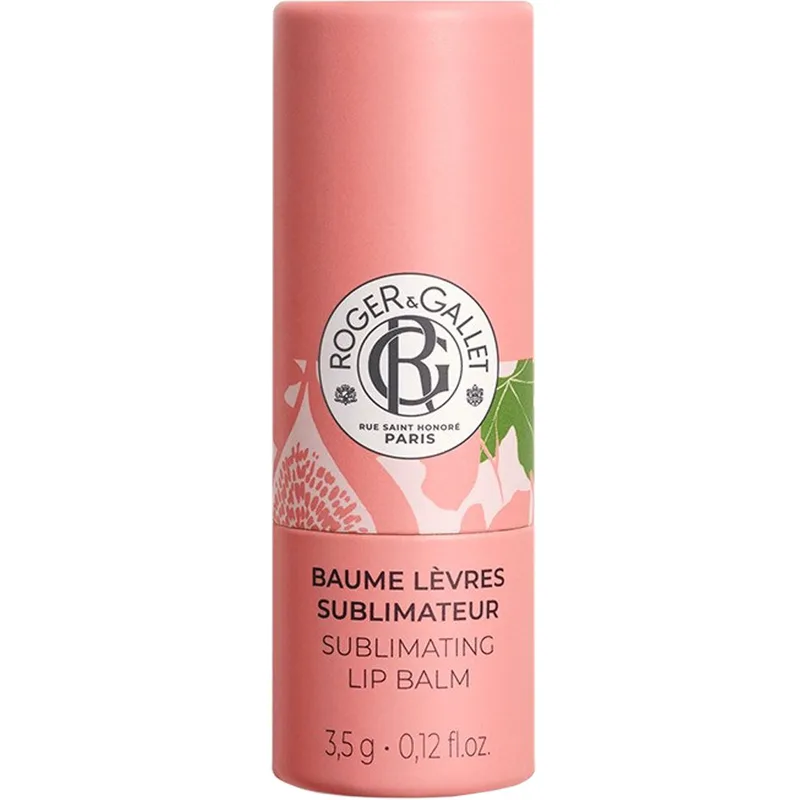 Roger & Gallet Sublimating Lip Balm Θρεπτικό Lip Balm για Διακριτικό Λαμπερό Φινίρισμα & Ενισχυμένο Φυσικό Χρώμα με Άρωμα Σύκου 3,5g - Fleur De Figuier