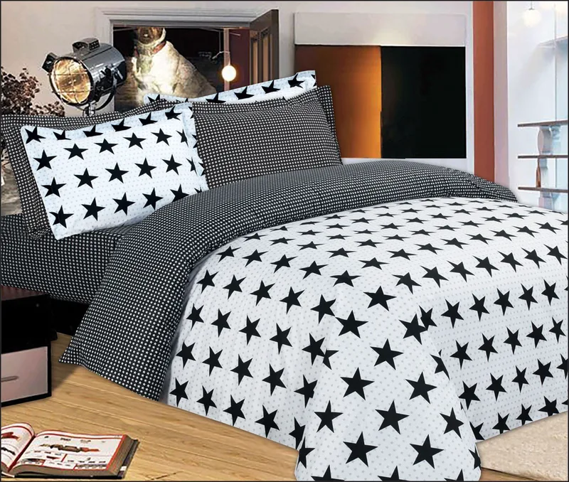 Σετ Πάπλωμα Le Blanc Premium Υπέρδιπλο Star Oxford 220x240