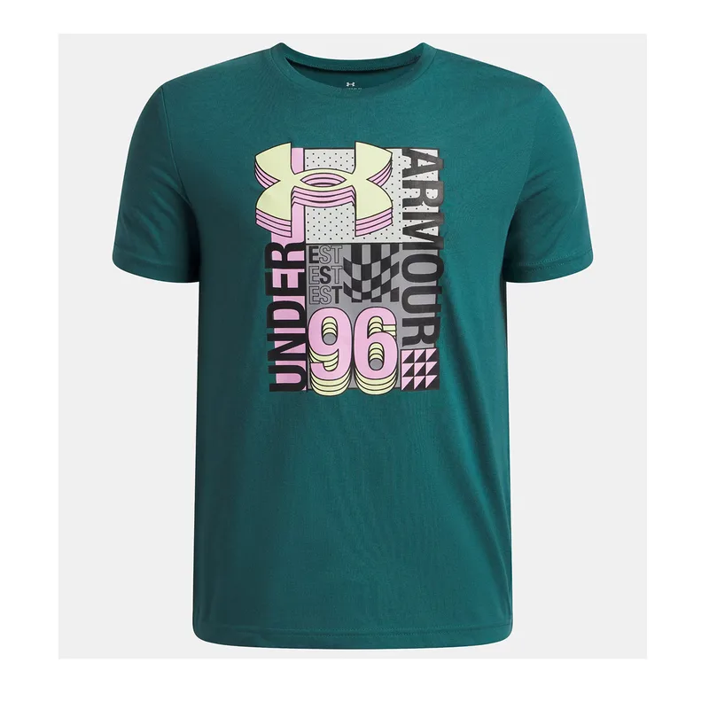 Under Armour Kids B Logo WM Collage SS (6009271-338)