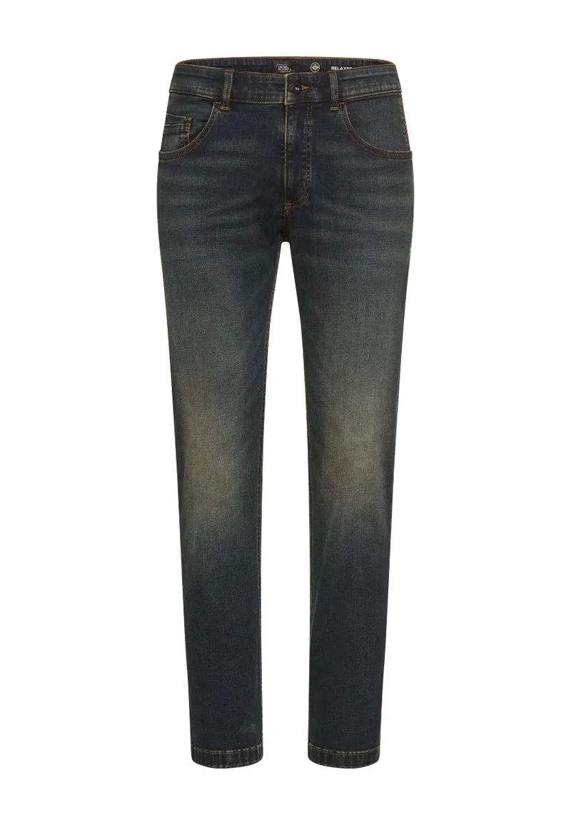 ΑΝΔΡΙΚΟ ΠΑΝΤΕΛΟΝΙ DENIM CAMEL ACTIVE SLIM FLEXXXACTIVE ΣΤΕΝΗ ΓΡΑΜΜΗ ΚΑΦΕ